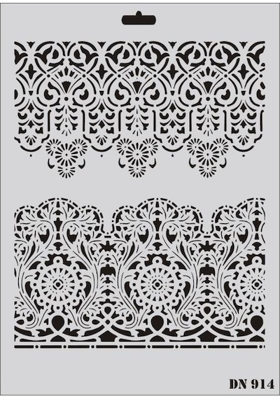 Rich Dantel Seri Dn-914 Stencil 35X25 Cm