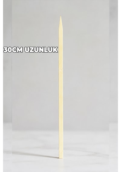Kırılmaz Çöp Şiş Seti - Kebap Şişi Ve Çöp Şiş Seti - Kilitli Poşet - 75 Ve 40 Adet - Ekstra Sağlam