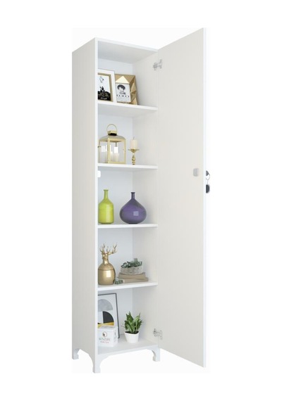 Kenzlife mutfak dolabı zehra 168*030*032 byz kilitli ayaklı banyo