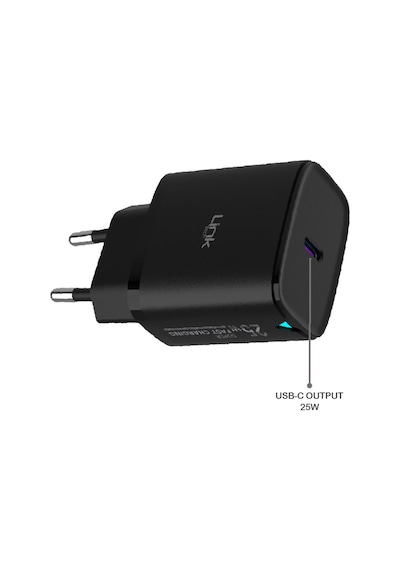 LinkTech C310 25W PD3.0 Type-C Çıkışlı Şarj Adaptörü