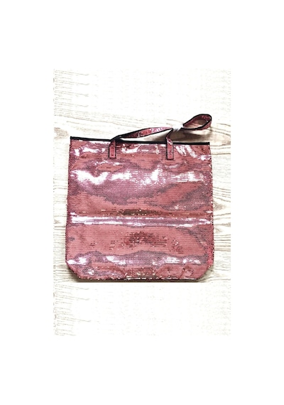 Victoria's Secret Vs Pembe Full Payet Tote Çanta Pembe