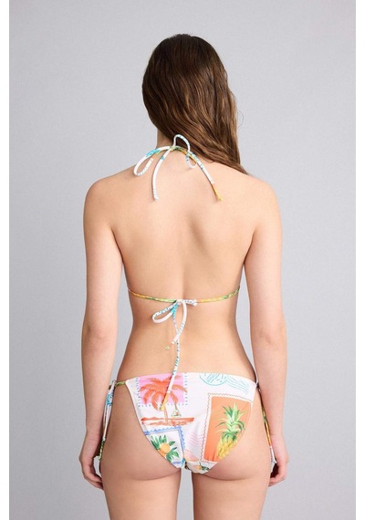 Defacto Regular Fıt Desenli Bikini Alt F5895ax26hswt16 Beyaz-wt16