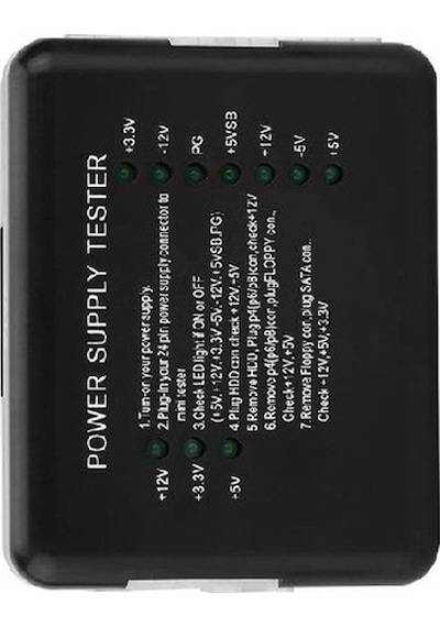 Power Supply Test Etme Cihazi 4589P Kontrol Tester 4 - 6 - 8 Pin