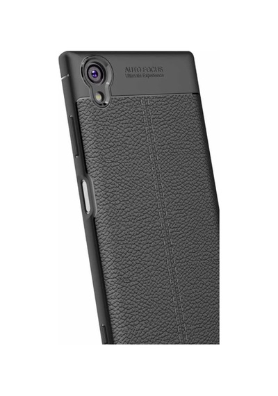 Sony Xperia Xa1 Plus Kılıf Deri Tarzı Niss Silikon Case