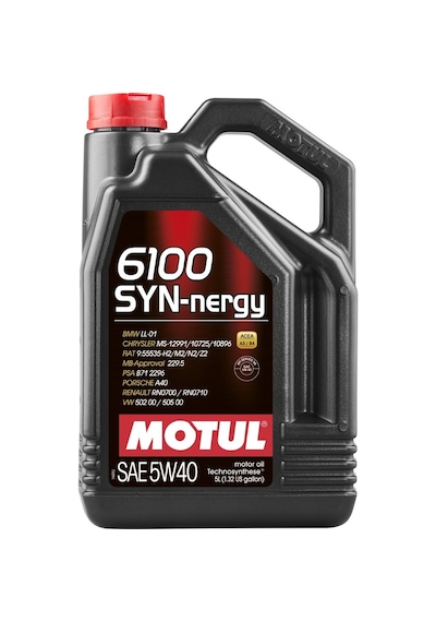Motul 6100 Syn -Nergy 5W-40 Motor Yağı 5 L