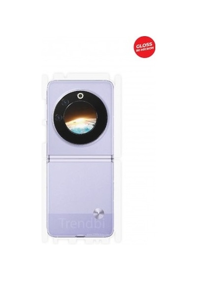 Tecno Phantom V Flip 5g Arka Ve Yan Koruyucu Tpu Film
