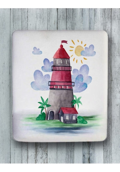 Deniz Feneri Bilek Destekli Mouse Pad Mousepad