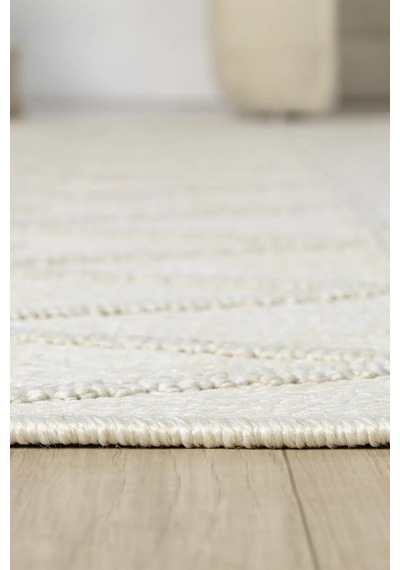 Seyran Halı Loopy 620 Krem %50 Polyester - Polipropilen Yolluk