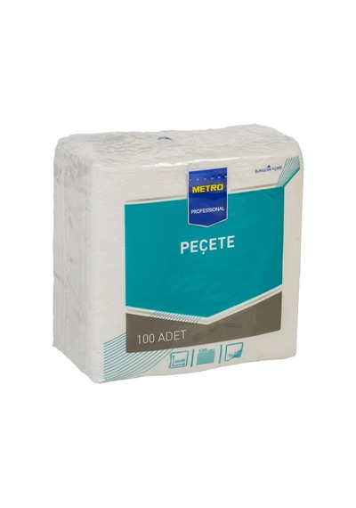 Metro Professıonal Peçete 30x30cm 100 Adet Tek Katlı Selüloz Peçete 6'li Avantaj Paketi - 6 Ade Tarı