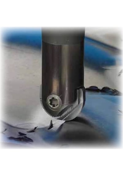 Mertsan Küresel Saplı Tarama Freze Kafası D010, 10x140 Mm Takım Ölçüsü, WPR 10 Kesici Uç Kullanır