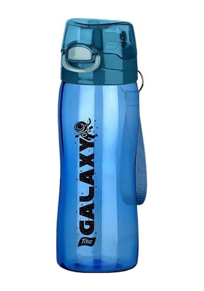 Titiz Rio Matara 750 Ml Mavi Renk -kapaklı- Pipetli, Bpa İçermez,kapak Koruma Su Matarası Çok Renkli