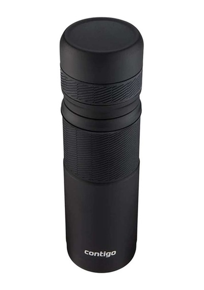 Contigo Thermal Bardaklı Çelik Termos 740ML Siyah