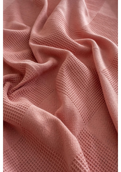 Soley Serenity %100 Pamuk 220 X 240 Cm Battal Boy Pike Pudra