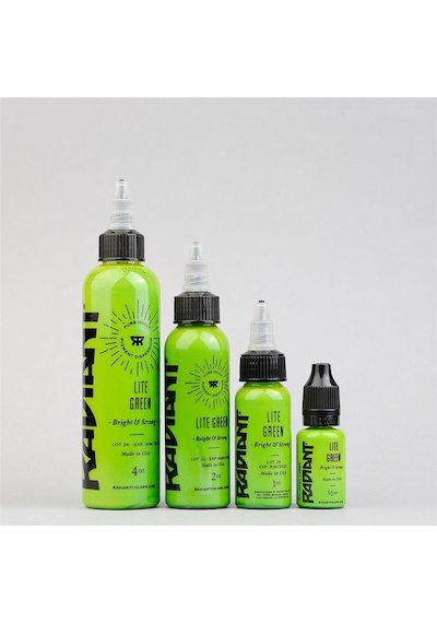 Lite Green - Radiant Tattoo Dövme Boyası - 1oz/30ml
