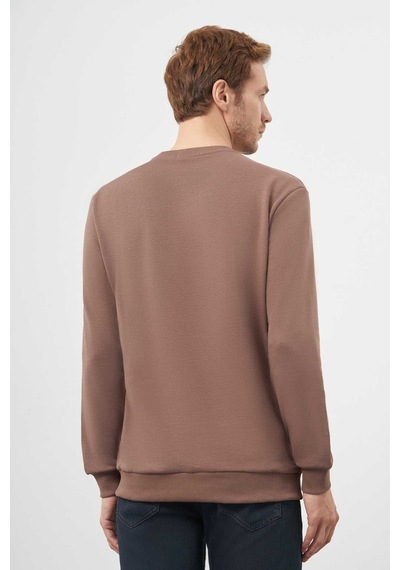 Morven Erkek Kahve Basic Bisiklet Yaka Sweat-shirt 25ks063005400 Kahve Kahve Kahverengi Morven Erkek Kahve Basic Bisiklet Yaka Sweat-shirt 25ks063005400 Kahve Kahve Kahverengi