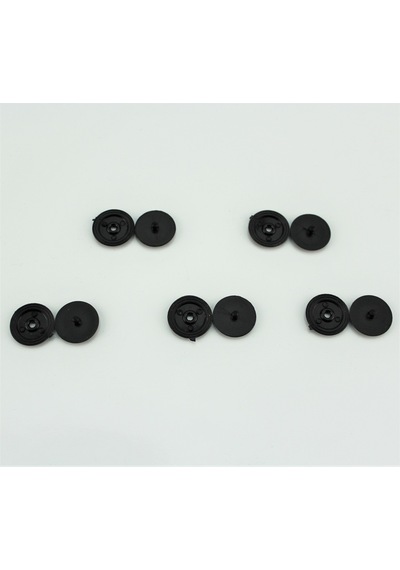 30Lu Set- Siyah Emniyet Kemeri Klipsi Dügmesi Stop Dügme Toka 549579464