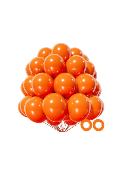 Metalik Balon Turuncu 50 Adet TURUNCU