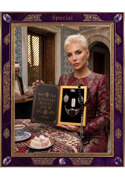 Special Seri Lüks Kitap Kutulu Bakır Takı Seti Ve Tesbih Kombini - Kolye Küpe Özel Tasarım Bileklik Yüzük 5 Parça Gösterişli Otantik Hediyelik - Doğum Günü Yıl Dönümü Sevgililer Günü Şık Hediye - S-00104 Special Seri Lüks Kitap Kutulu Bakır Takı Seti Ve Tesbih Kombini - Kolye Küpe Özel Tasarım Bileklik Yüzük 5 Parça Gösterişli Otantik Hediyelik - Doğum Günü Yıl Dönümü Sevgililer Günü Şık Hediye - S-00104