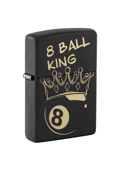 Zippo 218 King 8 Ball Design Çakmak Çok Renkli