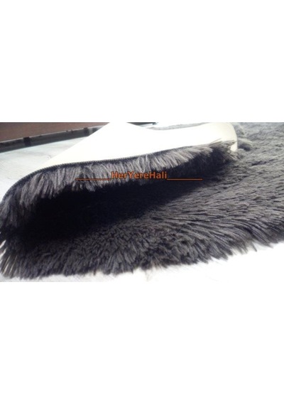 Doğuş Tavşan Tüyü Kahve 140 x 140Cm Yuvarlak Halı