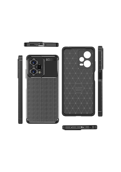 Oppo Reno 3 Kılıf Focus Karbon Kamera Korumalı Esnek Silikon Kılıf