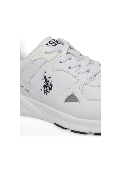 U.S. Polo Assn. 4M VANCE SUMMER 4FX Erkek  Beyaz Sneaker