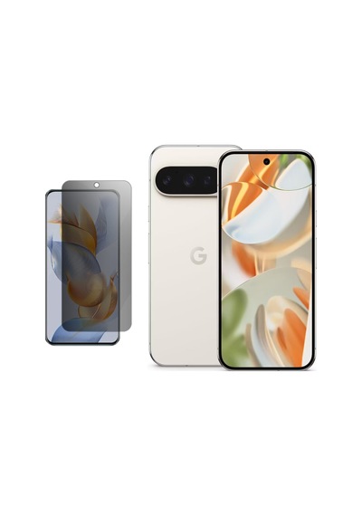 Google Pixel 9 Pro 5g İle Uyumlu Mat Hayalet Privacy 9h Kırılmaz Nano Ekran Koruyucu