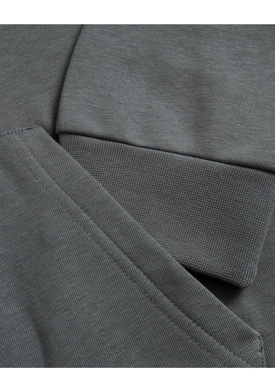 Skechers M Essential Hoodie Sweatshirt Erkek Gri Sweatshirt S242110-003 Antrasit