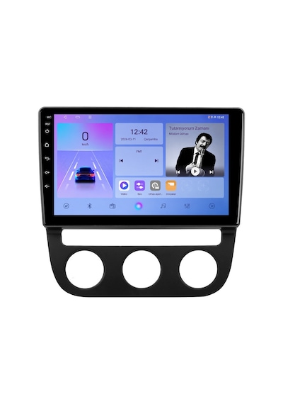 Volkswagen Golf 2004-2008 Android Multimedya Carplay Android Auto Navigasyon 8gb Ram 128gb Pro 10"