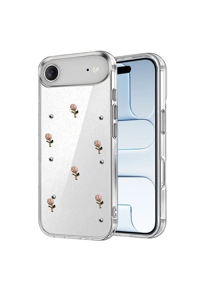 Apple İphone 17 Air Fiyonk Desenli Kapak