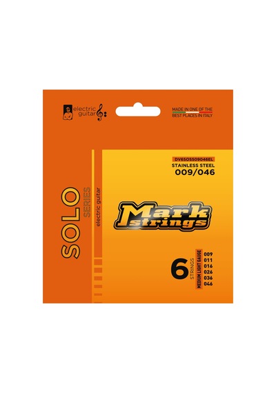 Mark Strings Solo Stainless Steel 09-46 Elektro Gitar Teli