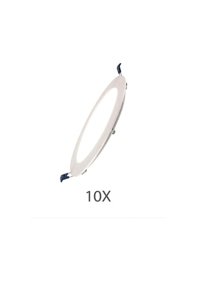 12w Led Panel 4000k Kırık Beyaz 50.000 Saat Kullanım Ömrü 10 Adet - 924569819 Diğer