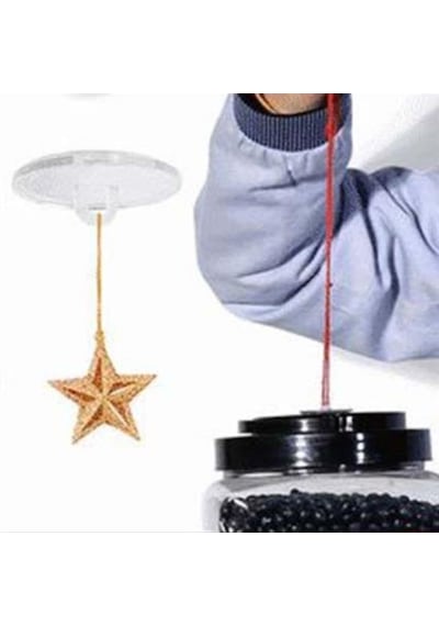 20 Adet Şeffaf Yuvarlak 3 Cm Çaplı Güçlü Disk Yapışkanlar 5492 Çr