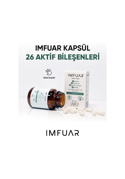Saç Tırnak Cılt 30 Kapsül Yenı Saç Oluşumunu Destekler Güç Büyüme Hacım 26 Farklı Aktıf Madde