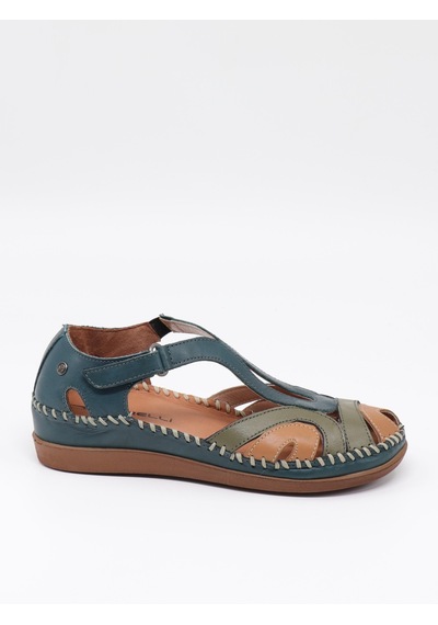 Forelli Sally 22521 Jean Hakiki Deri Kadın Sandalet