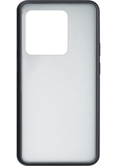 Oneplus 15r / Ace 6 İle Uyumlu Luna Serisi Köşe Korumalı Sert Rubber Kılıf - Al3422 Siyah