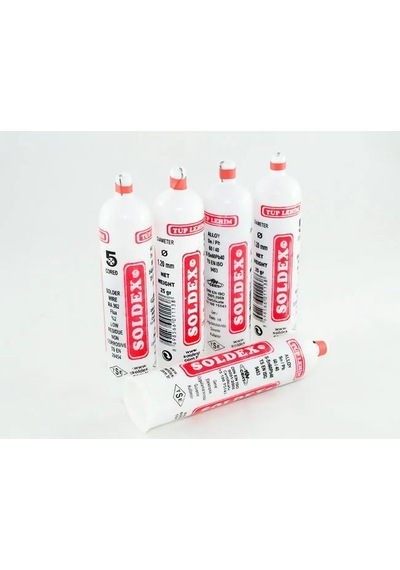 Tüp Lehim 1,2 Mm 25 Gr - 5 Kanallı, Sn:60 / Pb:4 A0127