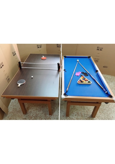 Bilardo Masası Yemek ve Masa Tenisi