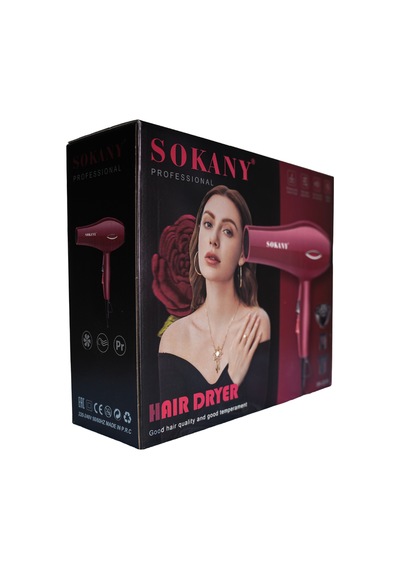 Sokany 2600w Saç Kurutma Makinesi Elektriklenme Karşıtı Profesyonel Sk-2215