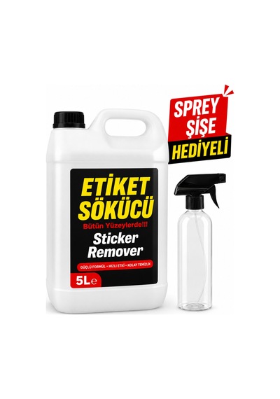 Auto Wiwax Etiket Sökücü Sprey Yapışkan Sticker Kalıntısı Temizleyici Ppf Sökücü 5 Litre