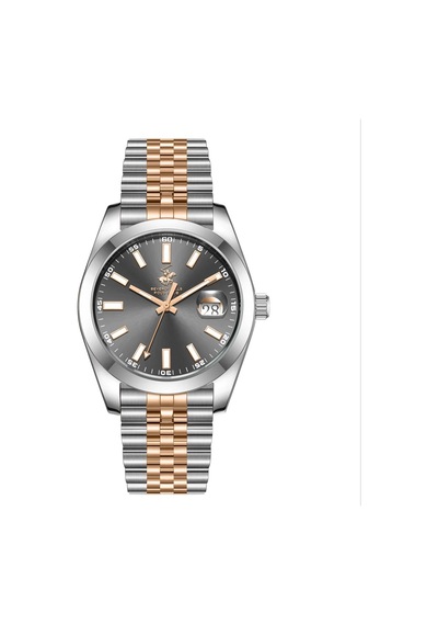 Beverly Hılls Polo Club Bp3810x.560 Erkek Kol Saati Metalik Gri