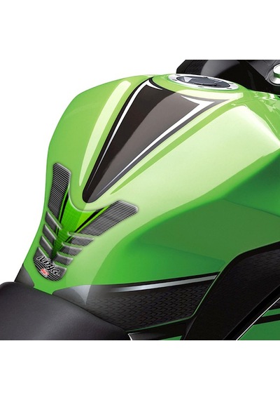 GP Kompozit Kawasaki Ninja 250 SL 2015 - 2016 Uyumlu Tank Pad Yeşil