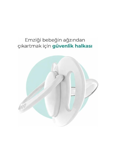 Mamajoo Ortodontik Damaklı Emzik, Uğur Böceği, 0+ Ay, Emzik Saklama Kutusu, 1 Adet