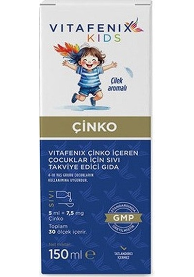 Vitafenix Kids Çinko İçeren Sıvı 150ml