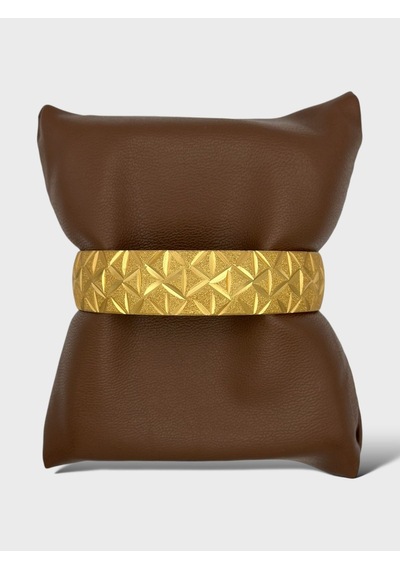 Arnes Jewelry Çelik 22 Ayar Altın Kaplama Bilezik Ar540nes Gold