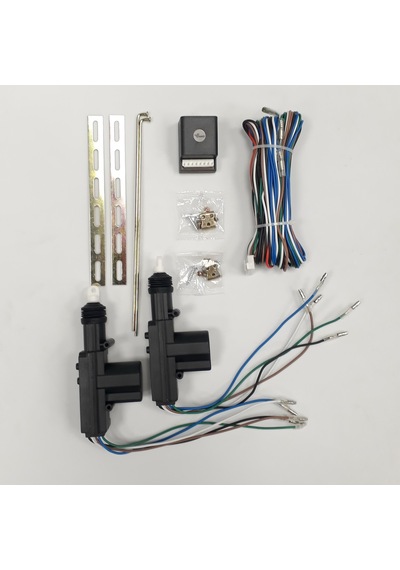 24volt Kumandasız Kapı Merkezi Kilit Motoru Seti 2 Kapı Kamyon Tır İçin