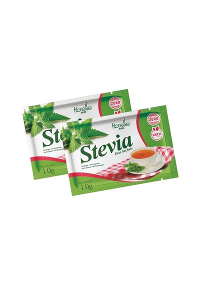 Stevia Tatlandırıcı - Saşe Form -1 G Sachet 15 G Sugar Mena Bölgesi İçin Özel Stevialı 100 Saşe 10'lu Set