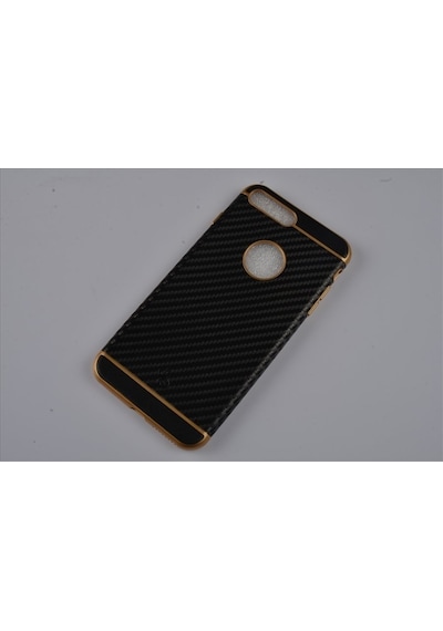 Jopus Apple Uyumlu iPhone 7 Plus İle Silikon Arka Koruma Paneli Siyah Sk-089