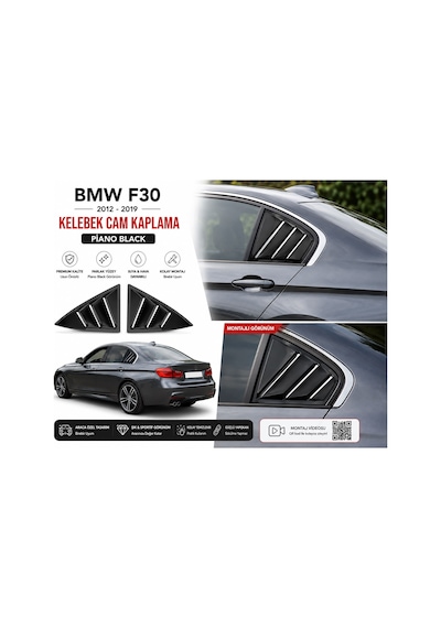 Bmw F30 Kelebek Cam Kaplama 2012-2019