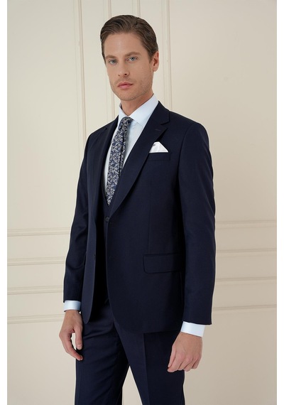 Efor Tk 908 Slim Fit Lacivert Spor Takım Elbise Lacivert